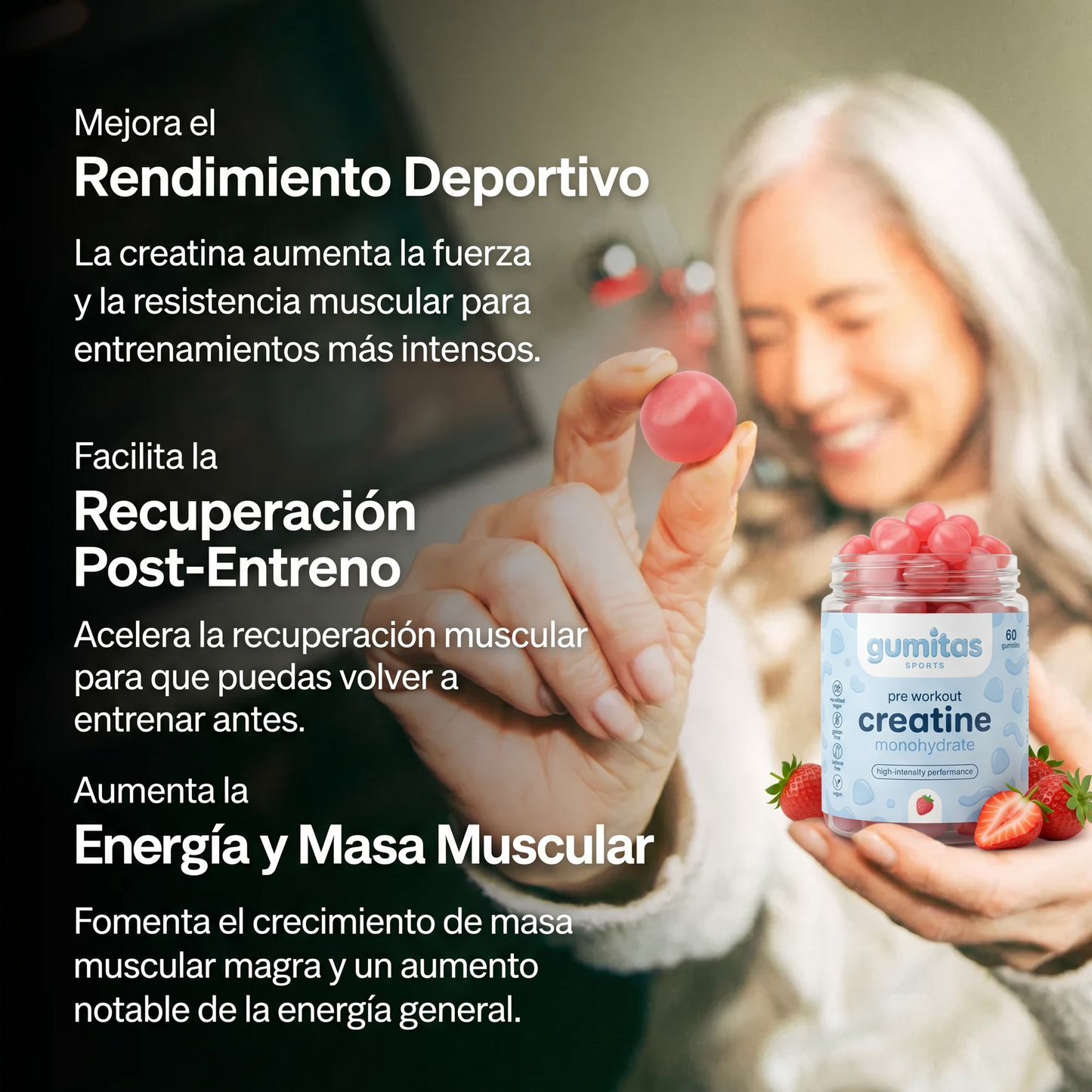 GOMINOLAS DE CREATINA