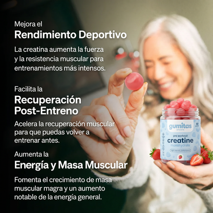 GOMINOLAS DE CREATINA